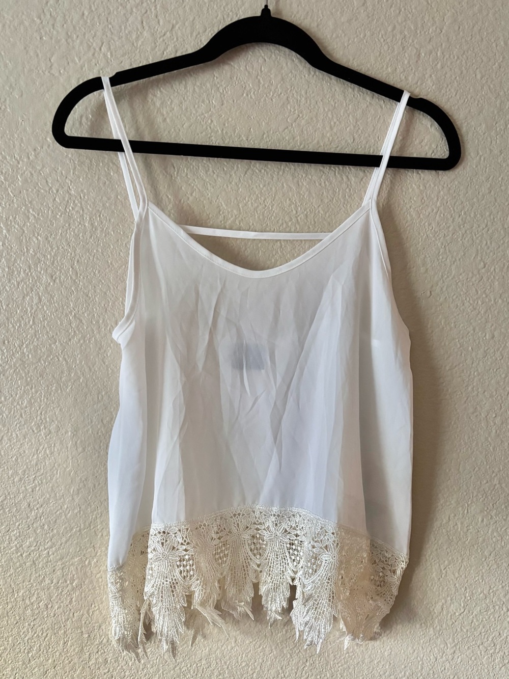 Lace Trim Top